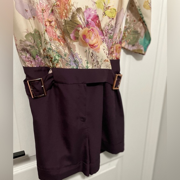 Ted Baker jumpsuit/ shorts. Size 0 - Picture 3 of 5